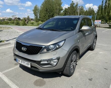 Серый Киа Sportage, объемом двигателя 2 л и пробегом 59 тыс. км за 15500 $, фото 1 на Automoto.ua