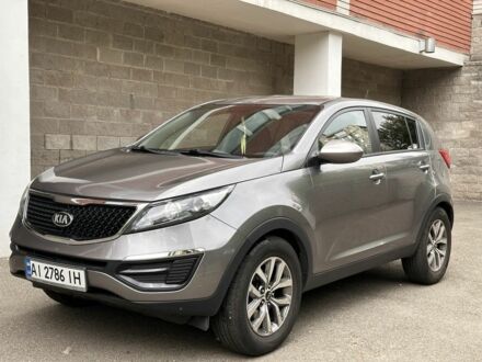 Серый Киа Sportage, объемом двигателя 2.4 л и пробегом 115 тыс. км за 12000 $, фото 1 на Automoto.ua