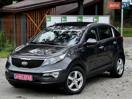 Серый Киа Sportage, объемом двигателя 2 л и пробегом 266 тыс. км за 15600 $, фото 1 на Automoto.ua