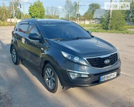 Серый Киа Sportage, объемом двигателя 1.69 л и пробегом 198 тыс. км за 15000 $, фото 1 на Automoto.ua