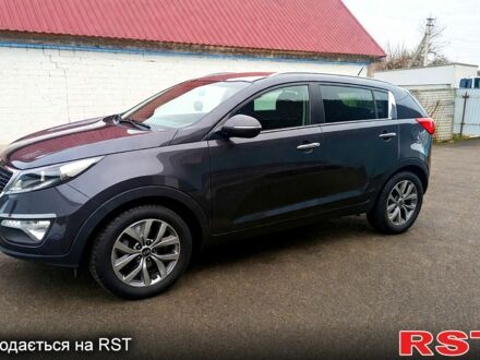 Серый Киа Sportage, объемом двигателя 1.6 л и пробегом 180 тыс. км за 10500 $, фото 1 на Automoto.ua