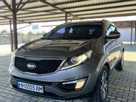 Серый Киа Sportage, объемом двигателя 2 л и пробегом 209 тыс. км за 14700 $, фото 1 на Automoto.ua
