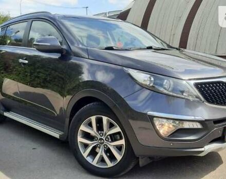 Серый Киа Sportage, объемом двигателя 1.7 л и пробегом 254 тыс. км за 14500 $, фото 1 на Automoto.ua