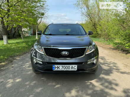 Серый Киа Sportage, объемом двигателя 2 л и пробегом 75 тыс. км за 17100 $, фото 1 на Automoto.ua