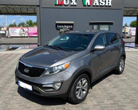 Серый Киа Sportage, объемом двигателя 2.4 л и пробегом 120 тыс. км за 12500 $, фото 1 на Automoto.ua