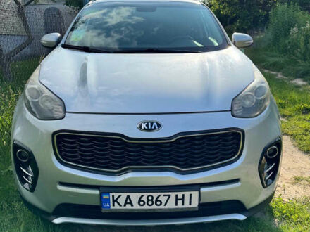 Сірий Кіа Sportage, об'ємом двигуна 2 л та пробігом 219 тис. км за 16500 $, фото 1 на Automoto.ua