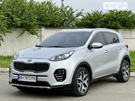 Серый Киа Sportage, объемом двигателя 2 л и пробегом 180 тыс. км за 18700 $, фото 1 на Automoto.ua