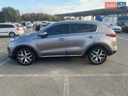 Серый Киа Sportage, объемом двигателя 2 л и пробегом 187 тыс. км за 19200 $, фото 1 на Automoto.ua