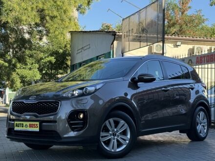 Серый Киа Sportage, объемом двигателя 1.6 л и пробегом 152 тыс. км за 16999 $, фото 1 на Automoto.ua
