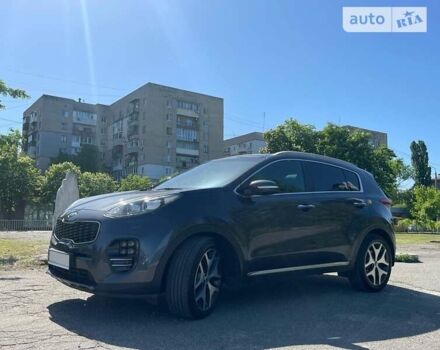 Сірий Кіа Sportage, об'ємом двигуна 2 л та пробігом 297 тис. км за 18500 $, фото 1 на Automoto.ua