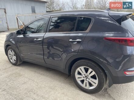 Серый Киа Sportage, объемом двигателя 2 л и пробегом 180 тыс. км за 17500 $, фото 1 на Automoto.ua