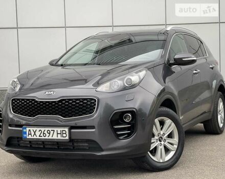 Серый Киа Sportage, объемом двигателя 2 л и пробегом 75 тыс. км за 18900 $, фото 1 на Automoto.ua