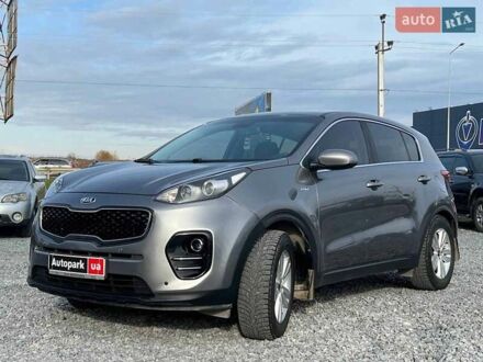 Серый Киа Sportage, объемом двигателя 2.4 л и пробегом 168 тыс. км за 16990 $, фото 1 на Automoto.ua