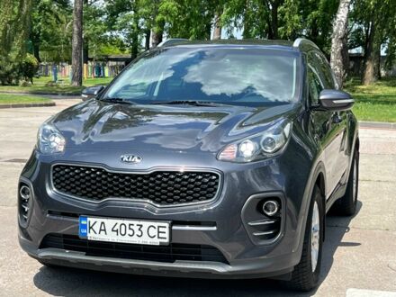 Серый Киа Sportage, объемом двигателя 1.7 л и пробегом 227 тыс. км за 16200 $, фото 1 на Automoto.ua