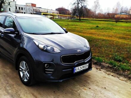 Серый Киа Sportage, объемом двигателя 1.6 л и пробегом 103 тыс. км за 15900 $, фото 1 на Automoto.ua