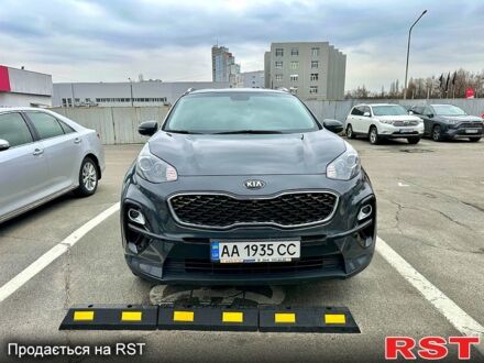 Серый Киа Sportage, объемом двигателя 16 л и пробегом 124 тыс. км за 16000 $, фото 1 на Automoto.ua