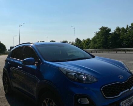 Синий Киа Sportage, объемом двигателя 1.6 л и пробегом 114 тыс. км за 17900 $, фото 1 на Automoto.ua