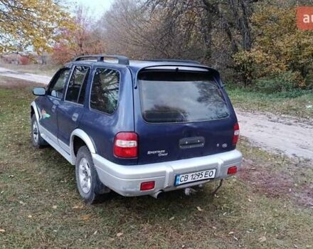 Синий Киа Sportage, объемом двигателя 2 л и пробегом 210 тыс. км за 3300 $, фото 1 на Automoto.ua