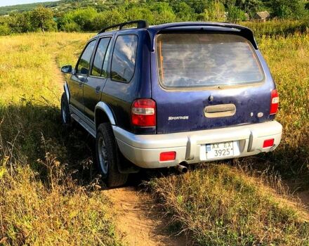 Синій Кіа Sportage, об'ємом двигуна 2 л та пробігом 250 тис. км за 3000 $, фото 2 на Automoto.ua