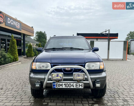 Синий Киа Sportage, объемом двигателя 2 л и пробегом 340 тыс. км за 4500 $, фото 1 на Automoto.ua