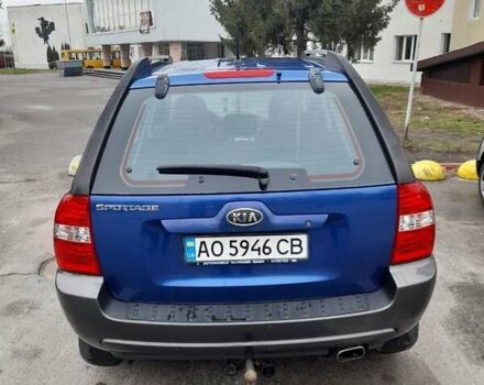 Синий Киа Sportage, объемом двигателя 2 л и пробегом 207 тыс. км за 6800 $, фото 16 на Automoto.ua