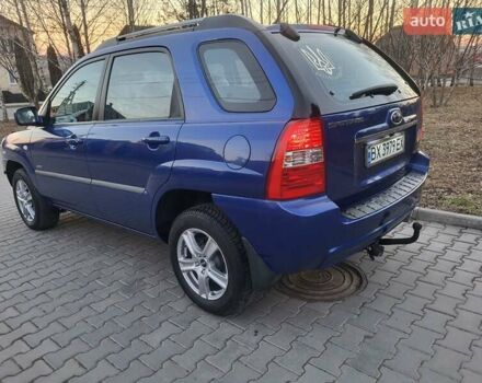 Синий Киа Sportage, объемом двигателя 1.98 л и пробегом 258 тыс. км за 7400 $, фото 28 на Automoto.ua