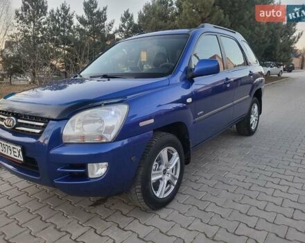 Синий Киа Sportage, объемом двигателя 1.98 л и пробегом 258 тыс. км за 7400 $, фото 15 на Automoto.ua