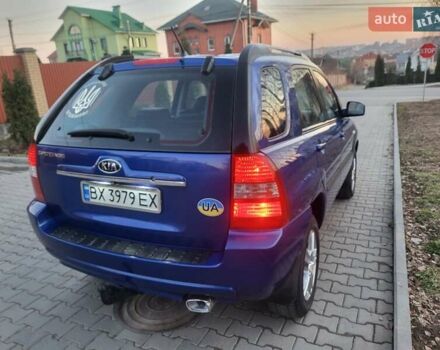 Синий Киа Sportage, объемом двигателя 1.98 л и пробегом 258 тыс. км за 7400 $, фото 35 на Automoto.ua