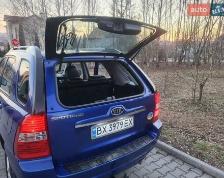 Синий Киа Sportage, объемом двигателя 1.98 л и пробегом 258 тыс. км за 7400 $, фото 46 на Automoto.ua