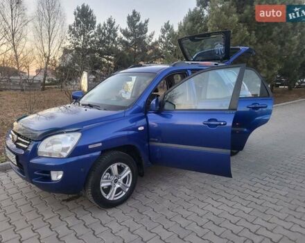 Синий Киа Sportage, объемом двигателя 1.98 л и пробегом 258 тыс. км за 7400 $, фото 50 на Automoto.ua