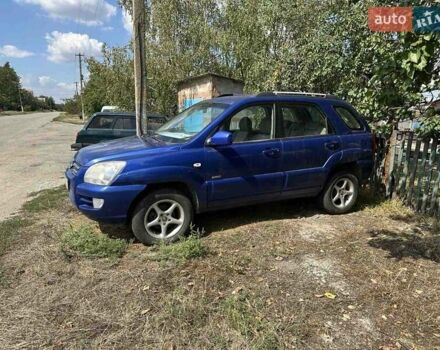 Синій Кіа Sportage, об'ємом двигуна 2 л та пробігом 460 тис. км за 3634 $, фото 1 на Automoto.ua