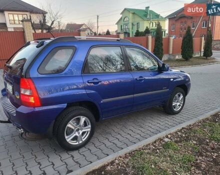 Синий Киа Sportage, объемом двигателя 1.98 л и пробегом 258 тыс. км за 7400 $, фото 38 на Automoto.ua
