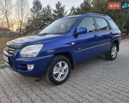 Синий Киа Sportage, объемом двигателя 1.98 л и пробегом 258 тыс. км за 7400 $, фото 16 на Automoto.ua