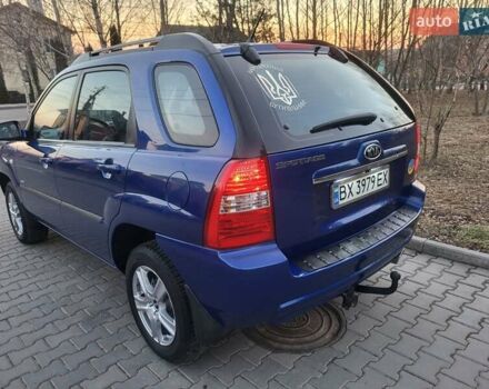 Синий Киа Sportage, объемом двигателя 1.98 л и пробегом 258 тыс. км за 7400 $, фото 29 на Automoto.ua