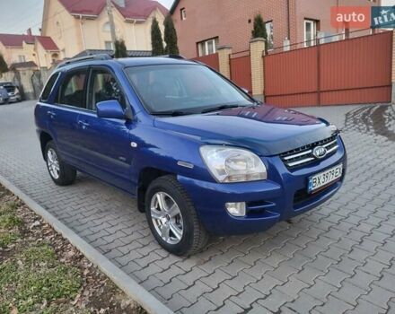 Синий Киа Sportage, объемом двигателя 1.98 л и пробегом 258 тыс. км за 7400 $, фото 43 на Automoto.ua