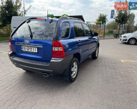 Синий Киа Sportage, объемом двигателя 1.98 л и пробегом 218 тыс. км за 6700 $, фото 4 на Automoto.ua