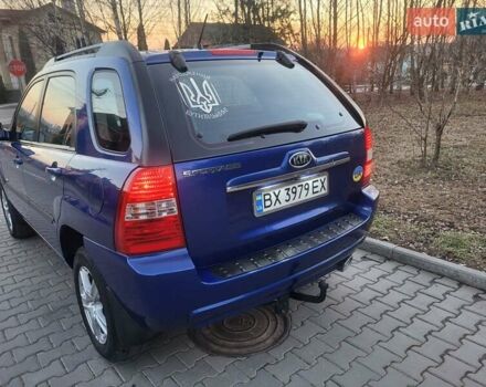 Синий Киа Sportage, объемом двигателя 1.98 л и пробегом 258 тыс. км за 7400 $, фото 32 на Automoto.ua