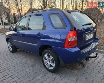 Синий Киа Sportage, объемом двигателя 1.98 л и пробегом 258 тыс. км за 7400 $, фото 27 на Automoto.ua