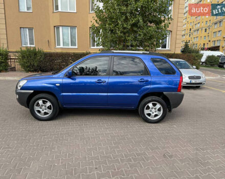 Синий Киа Sportage, объемом двигателя 1.98 л и пробегом 218 тыс. км за 6700 $, фото 2 на Automoto.ua