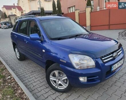 Синий Киа Sportage, объемом двигателя 1.98 л и пробегом 258 тыс. км за 7400 $, фото 5 на Automoto.ua