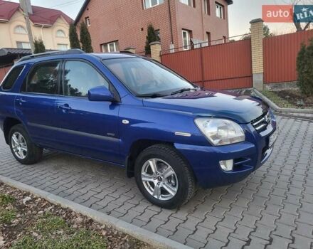 Синий Киа Sportage, объемом двигателя 1.98 л и пробегом 258 тыс. км за 7400 $, фото 42 на Automoto.ua