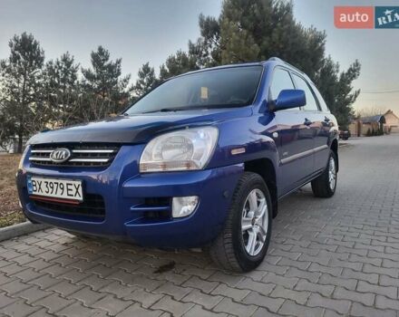 Синий Киа Sportage, объемом двигателя 1.98 л и пробегом 258 тыс. км за 7400 $, фото 13 на Automoto.ua