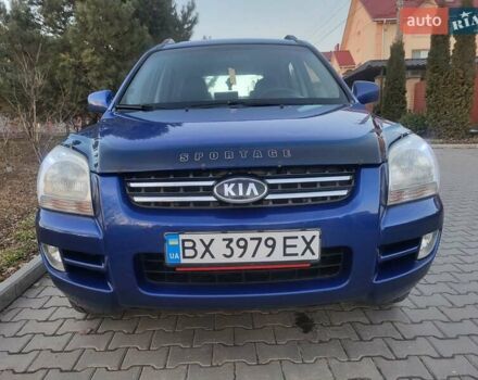 Синий Киа Sportage, объемом двигателя 1.98 л и пробегом 258 тыс. км за 7400 $, фото 8 на Automoto.ua