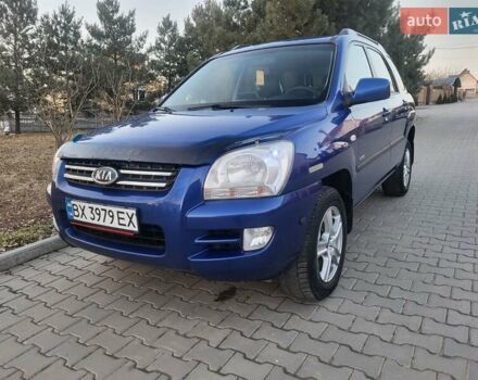 Синий Киа Sportage, объемом двигателя 1.98 л и пробегом 258 тыс. км за 7400 $, фото 12 на Automoto.ua