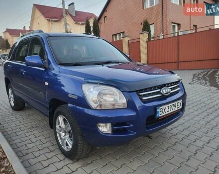 Синий Киа Sportage, объемом двигателя 1.98 л и пробегом 258 тыс. км за 7400 $, фото 45 на Automoto.ua