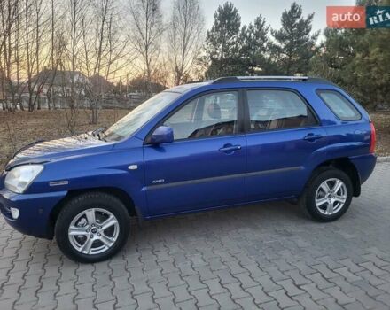 Синий Киа Sportage, объемом двигателя 1.98 л и пробегом 258 тыс. км за 7400 $, фото 20 на Automoto.ua