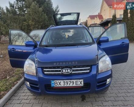 Синий Киа Sportage, объемом двигателя 1.98 л и пробегом 258 тыс. км за 7400 $, фото 48 на Automoto.ua