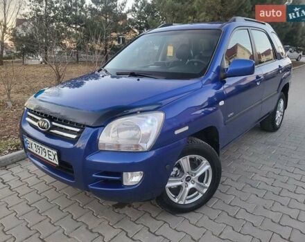 Синий Киа Sportage, объемом двигателя 1.98 л и пробегом 258 тыс. км за 7400 $, фото 2 на Automoto.ua