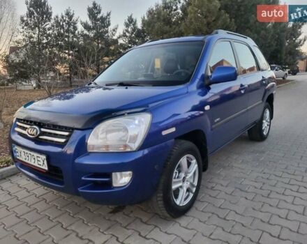 Синий Киа Sportage, объемом двигателя 1.98 л и пробегом 258 тыс. км за 7400 $, фото 14 на Automoto.ua