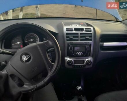 Синий Киа Sportage, объемом двигателя 2 л и пробегом 269 тыс. км за 8000 $, фото 1 на Automoto.ua